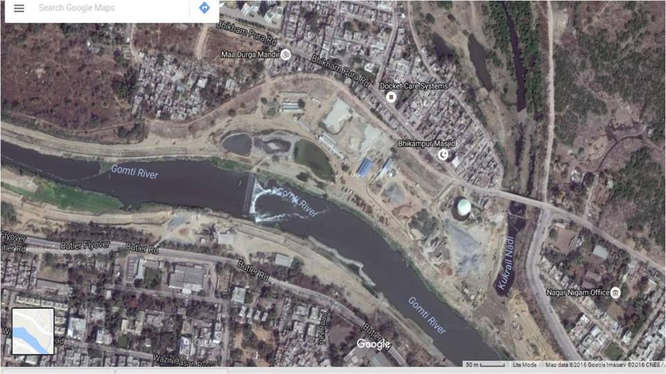 What is Kukrail Nala?Kukrail nala, a fourth order (medium stream) tributary of river Gomti. It Kukra