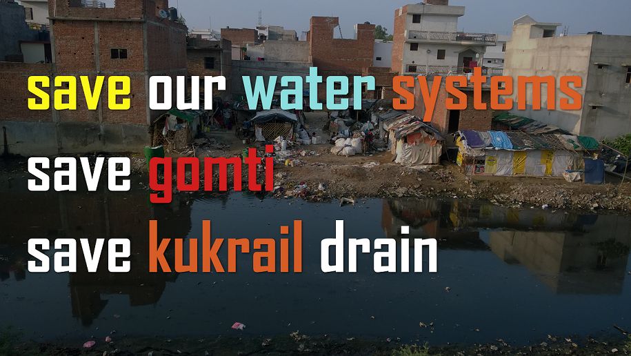 Kukrail Nala Lucknow a Major Tributory of river Gomti  - Research and analysis