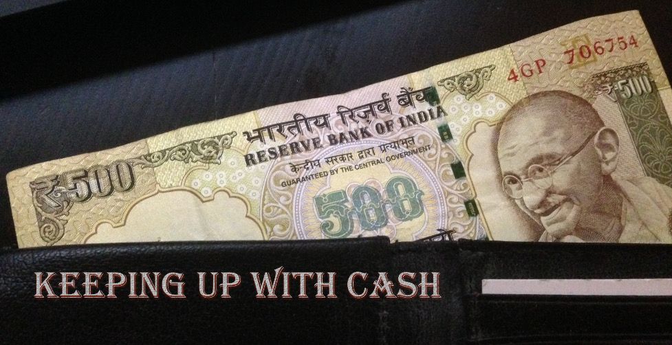 India has been a cash society, small farmers, businesses, households everyone have been living on ca