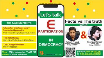 Fake News in India - Lets talk E-Democracy