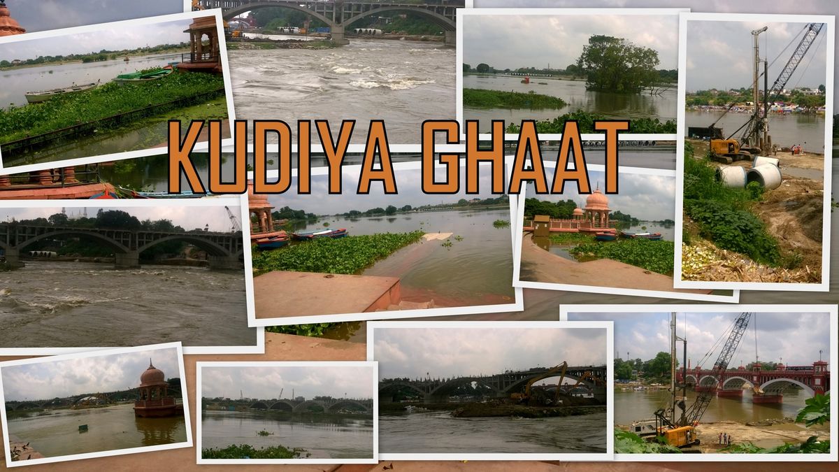 KUDIYA GHAAT-SITE VISITI visited Kudiya ghaat on 13th Aug 2016 to examine the situation post monsoon