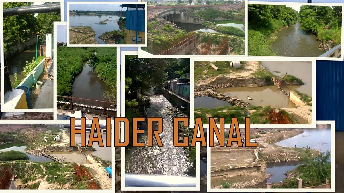 Haider canal is a redundant canal built by Ghazi ud din haider ali between 1814-27. It was built to 