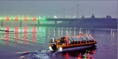 Gomti river flows through the heart of capital city Lucknow and it is the place where this river as 