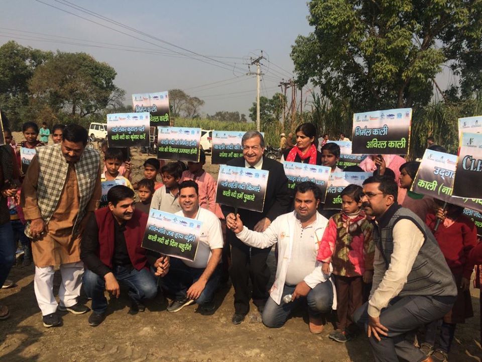 काली नदी के उद्धार के लिए समाज के साथ साथ अब प्रशासन का
भी सहयोग मिलने लगा है. इन भागीरथ प्रयासों को