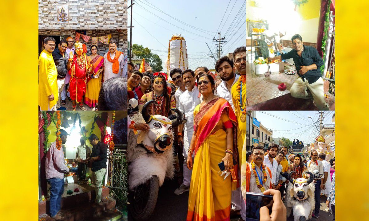 गोविंदनगर नॉर्थ वार्ड के ओमकालेश्वर मंदिर में महाशिवरात्रि के उपलक्ष्य में हुआ कार्यक्रम-कानपुर के ग