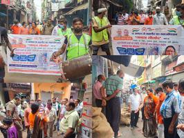 कानपुर महापौर ने शुरू किया जनता सौगंध महाअभियान - जनता को दिलाई जा रही है स्वच्छता की शपथ