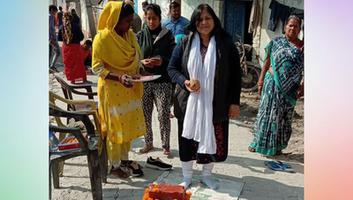 राजा बिजली पासी प्रथम वार्ड के मुंशी खेड़ा में किया गया विकास कार्यों का शिलान्यास