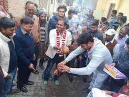 थड़ी मोहल्ला, आमिर घर में गलियों के निर्माण कार्य का शुभारंभ