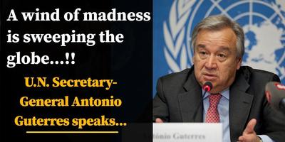संयुक्त राष्ट्र संघ के प्रमुख ने वैश्विक जलवायु परिवर्तन और हिंसक संघर्षों पर जताई चिंता