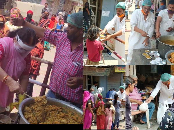 कानपुर के गोविंदनगर नार्थ, वार्ड-93 से पार्षद नवीन पंडित द्वारा जरुरतमंद लोगों की सहायता के लिए निरं