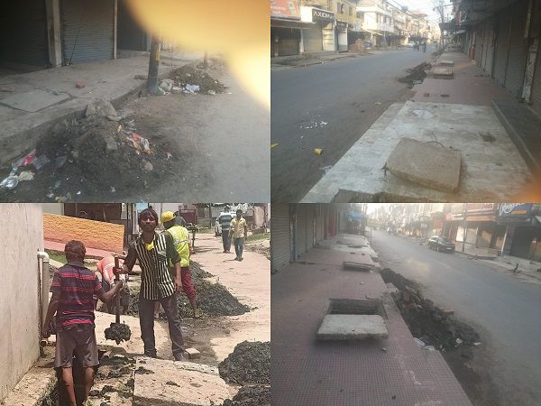 स्थानीय निवासियों को
कोरोना वायरस महामारी से सुरक्षित रखने के लिए कानपुर नगर निगम से पार्षद नवीन
पंड