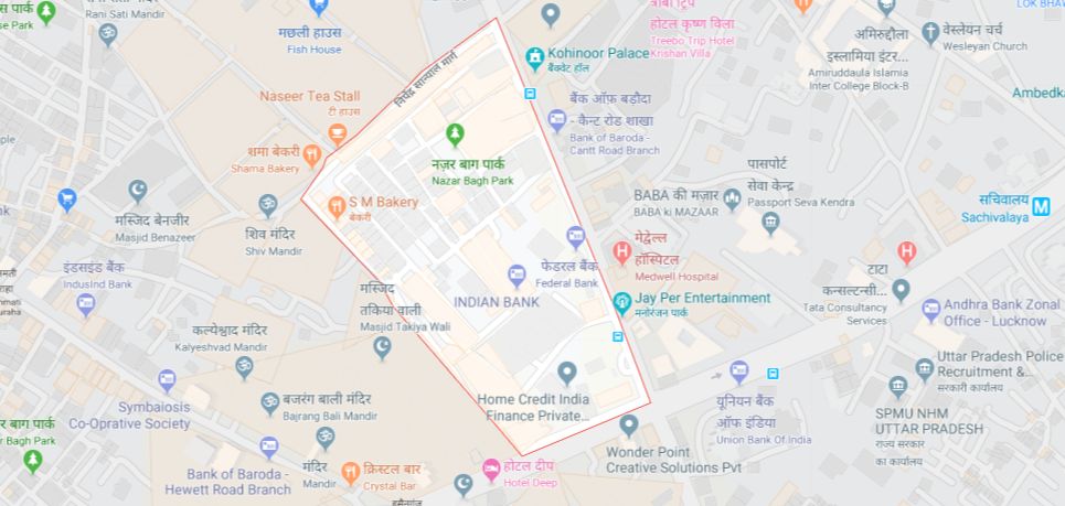 Nazarbag, Ward-92, Lucknow