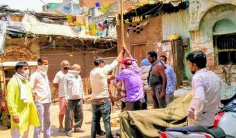 कानपुर के मोती मोहाल क्षेत्र में ख़राब हैण्ड पाइप को ठीक कराया