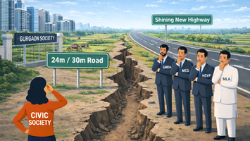 Gurgaon’s 24m/30m Roads: A 17‑Year Urban Mystery
