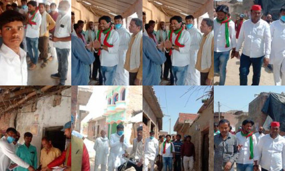 लखनऊ में राम नरेश चौरसियां ने चलाया जमसंपर्क अभियान-उत्तर प्रदेश में ग्राम पंचायत चुनावों का दौर जोर