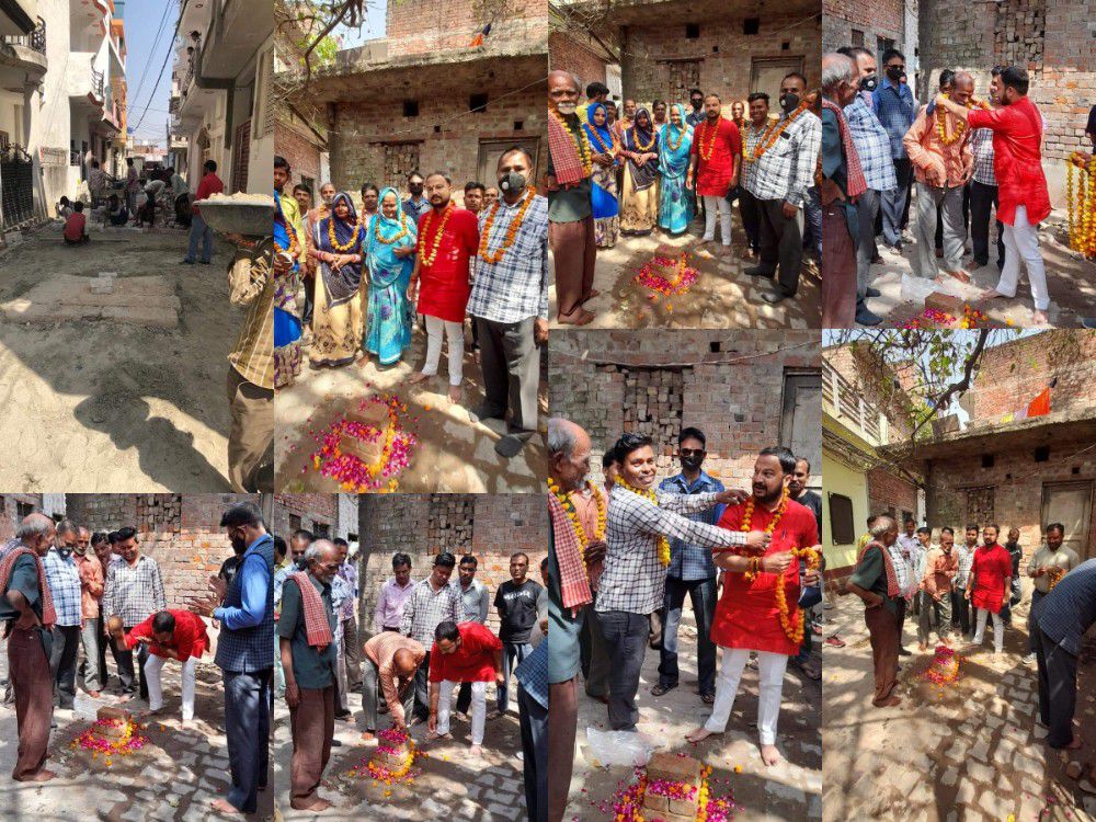 पानी की समस्या से चित्रगुप्त नगर वार्ड के जाफरखेड़ा मोहल्ले की जनता को राहत-दिनांक-  7/03/2021 आम जन 