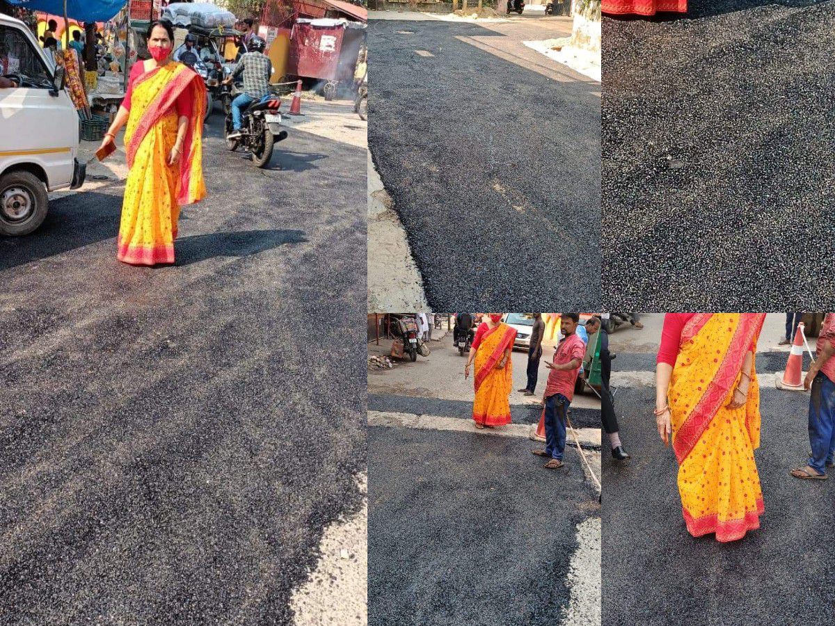 लखनऊ के जय शंकर प्रसाद वार्ड में सड़क सुधार कार्य प्रारंभ-स्थानीय विकास की मंशा से जय शंकर प्रसाद वा