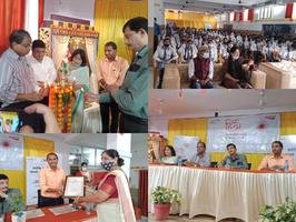 लखनऊ के कुंवर ज्योति प्रसाद वार्ड  के अंतर्गत हिन्दी दिवस पर कार्यक्रमो का आयोजन हुआ