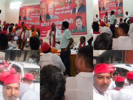 लखनऊ में समाजवादी पार्टी की प्रदेश कार्यकारिणी बैठक का आयोजन हुआ