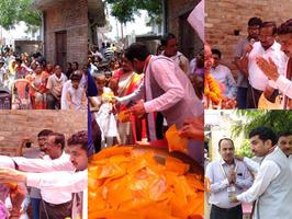 75वें स्वतंत्रता दिवस के मौके पर कल्याणपुर क्षेत्र में मिठाई वितरित हुई