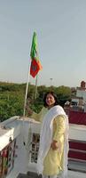 बीजेपी स्थापना दिवस पर पार्षद वीना रावत  ने कोरोना से जुड़े नियमों क पालन करने की बात की