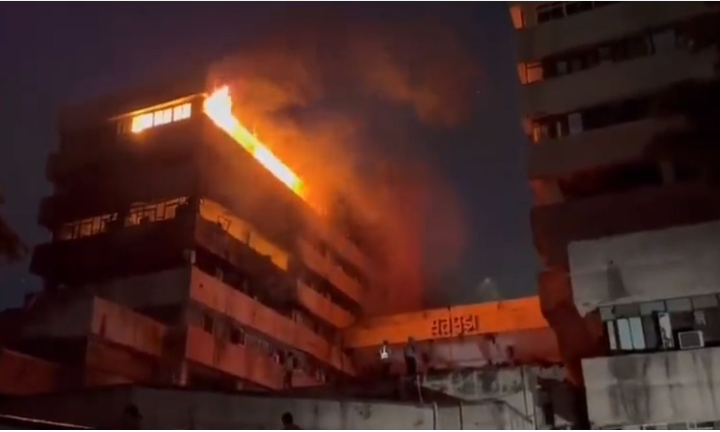 सतपुड़ा भवन  भोपाल  में आगजनी भ्रष्टाचार का अग्निकांड-सोमवार को