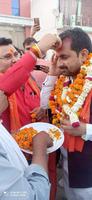 यशस्वी  एमएलसी  विधायक श्री जीतेन्द्र  सिंह सेंगर का  कबरई आगमन पर हुआ भव्य स्वागत