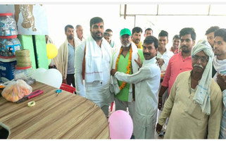 श्री वृंदालाल गुप्ता के प्रतिष्ठान का  चैनपुर प्रखंड के इसियां गाँव में किया शुभ उद्घाटन