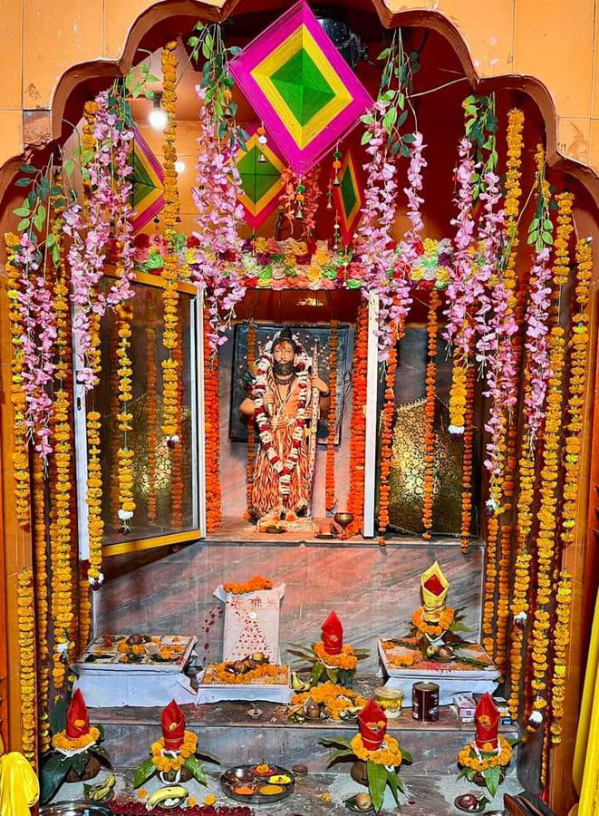 श्रीमद् भागवत कथा के छठवें दिन ठाकुरगंज में, फूलों की होली एवं रूक्मणी विवाह का मनाया गया महोत्सव-रा