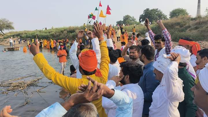 भभुआ अलीपुर गांव में हुआ, पांच दिवसीय लक्ष्मी नारायण महायज्ञ का आयोजन-