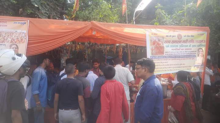 लखनऊ इंदिरा नगर स्थित ॐ शिवशक्ति पीठ शनिदेव मंदिर में किया गया भव्य भंडारे का आयोजन- जेठ माह के प्रथ