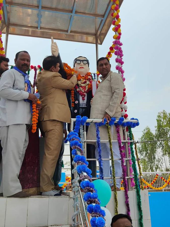 कायमगंज विधानसभा में ,भारत रत्न डॉ भीमराव अंबेडकर की 133वीं जयंती मनाई  गयी-14 अप्रैल दिन रविवार को 
