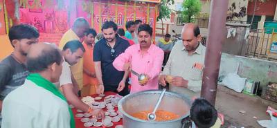 इंदिरा नगर के श्री बालाजी शक्तिपीठ भूतनाथ मंदिर में कराया धार्मिक भंडारे का आयोजन