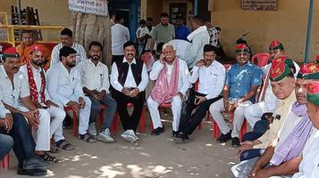 फर्रुखाबाद मंडी सातनपुर जिले के मतगणना स्थल पर किया गया विशेष बैठक का आयोजन